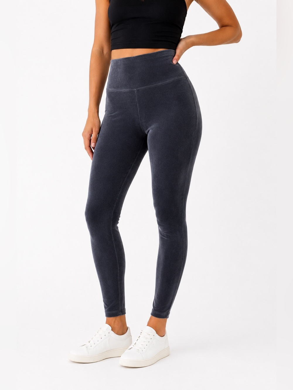 SPANX Women’s Velvet Leggings - Size Large